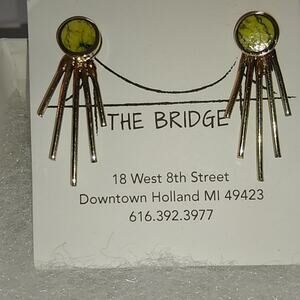 Bridge beautiful dangling earrings